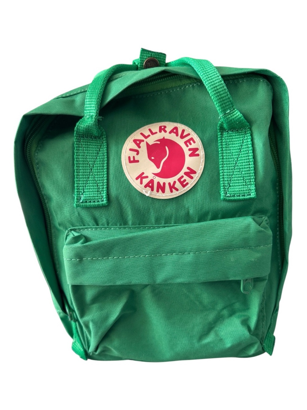 Fjällräven Kanken Mini Backpack Compact Everyday Travel Bright Green